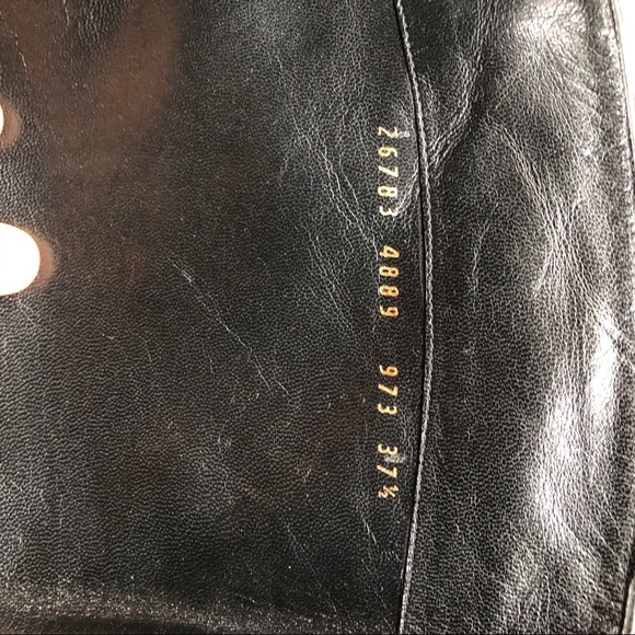 Casadei Made in Italy Leather Calf Hair Boots 7.5 - Picture 13 of 14